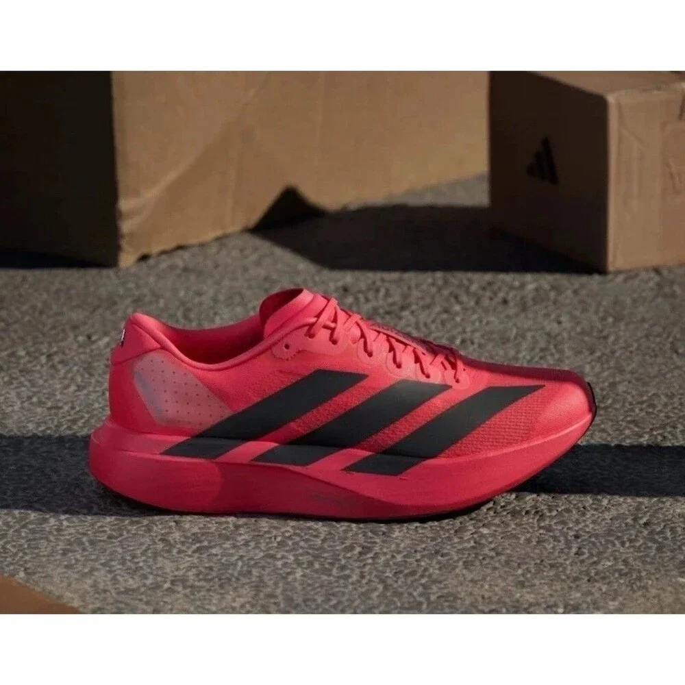 New Adidas Adizero Evo SL “Lucid Red Black” US Men's Size 12 JS4492